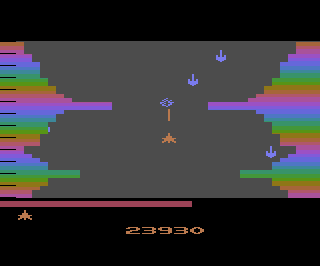 Vanguard atari screenshot