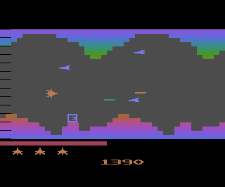 Vanguard atari screenshot