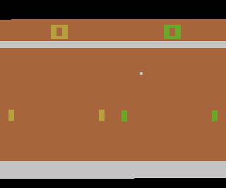 Video Olympics atari screenshot
