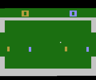 Video Olympics atari screenshot