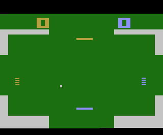Video Olympics atari screenshot