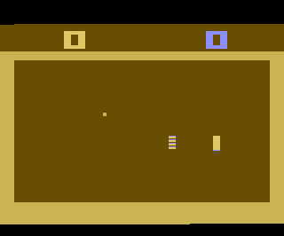 Video Olympics atari screenshot
