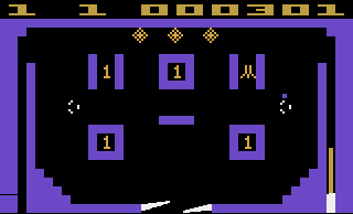 Video Pinball atari screenshot