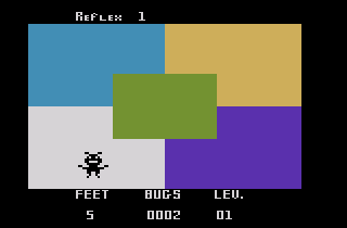 Video Reflex atari screenshot