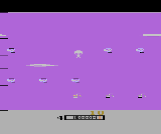 Vom Himmel durch die Hölle atari screenshot