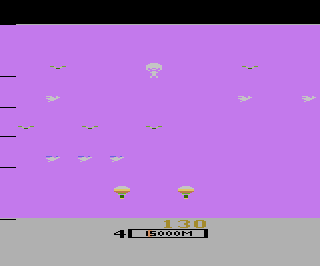 Vom Himmel durch die Hölle atari screenshot