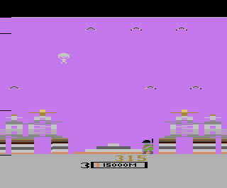 Vom Himmel durch die Hölle atari screenshot