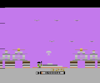 Vom Himmel durch die Hölle atari screenshot