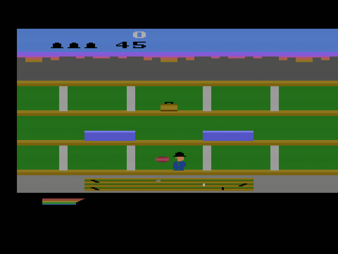Wachroboter Jagt Jupy atari screenshot