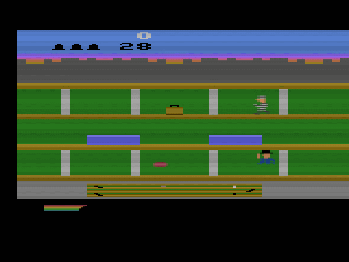 Wachroboter Jagt Jupy atari screenshot