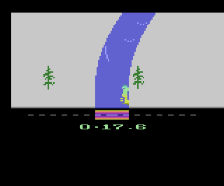 Winter Games atari screenshot