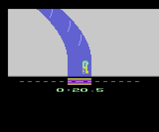 Winter Games atari screenshot