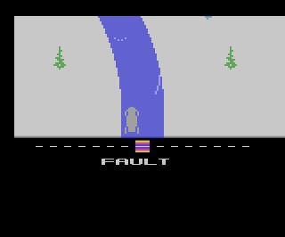 Winter Games atari screenshot