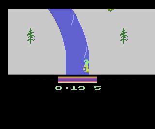 Winter Games atari screenshot