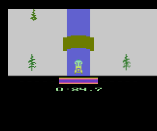 Winter Games atari screenshot