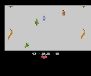 Winter Games atari screenshot