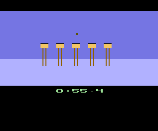 Winter Games atari screenshot