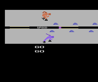 Winter Games atari screenshot