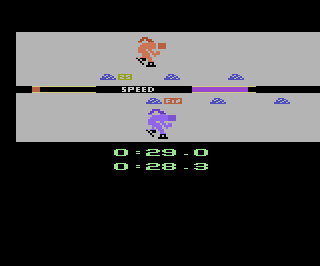 Winter Games atari screenshot