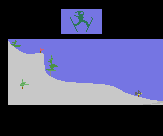 Winter Games atari screenshot