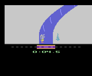 Winter Games atari screenshot