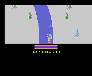 Winter Games atari screenshot