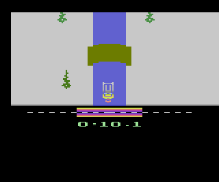 Winter Games atari screenshot