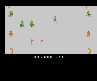 Winter Games atari screenshot