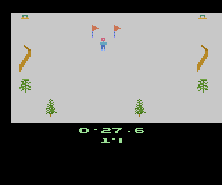 Winter Games atari screenshot