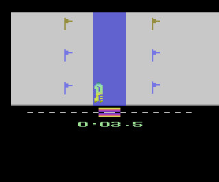 Winter Games atari screenshot