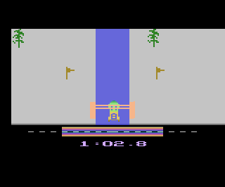 Winter Games atari screenshot