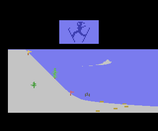 Winter Games atari screenshot