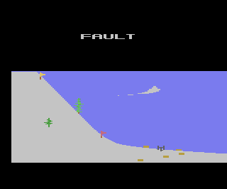 Winter Games atari screenshot