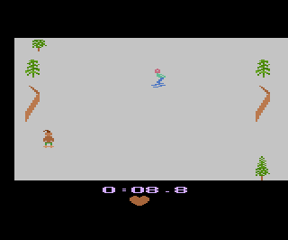 Winter Games atari screenshot