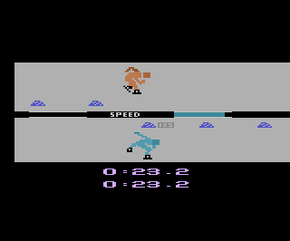 Winter Games atari screenshot