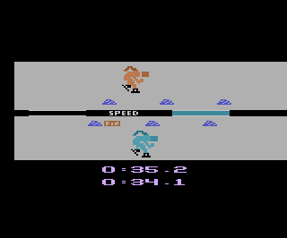 Winter Games atari screenshot