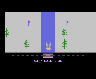 Winter Games atari screenshot