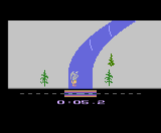 Winter Games atari screenshot