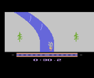 Winter Games atari screenshot