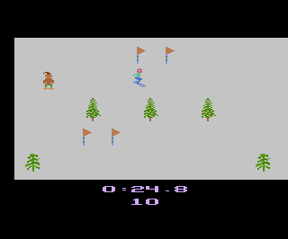 Winter Games atari screenshot