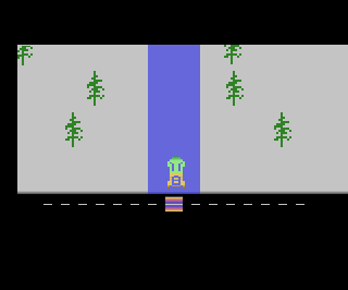 Winter Games atari screenshot