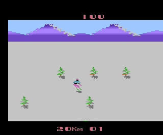 Winterjagd atari screenshot