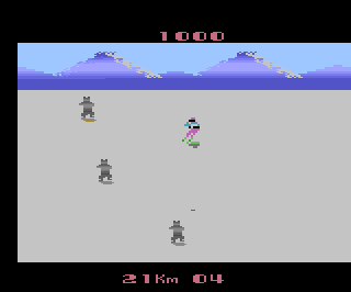 Winterjagd atari screenshot