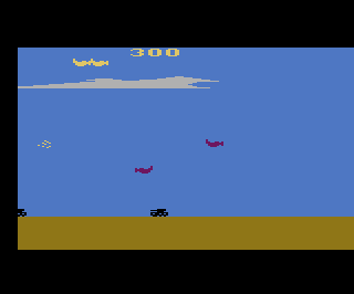 Wüstenschlacht atari screenshot