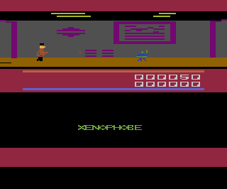 Xenophobe atari screenshot