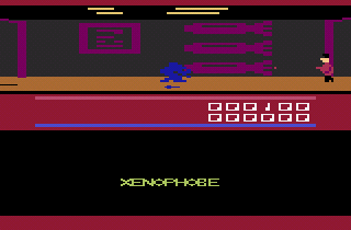 Xenophobe atari screenshot