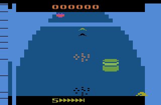 Zaxxon atari screenshot