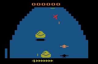 Zaxxon atari screenshot