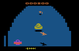 Zaxxon atari screenshot