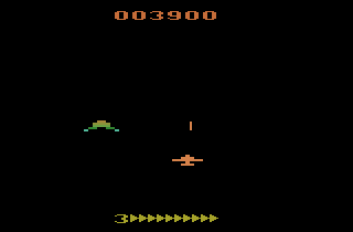 Zaxxon atari screenshot